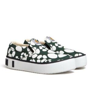Marni x Carhartt WIP Slip-On Floral Low Cut Slip-On Sneakers Size 44 NEW $750